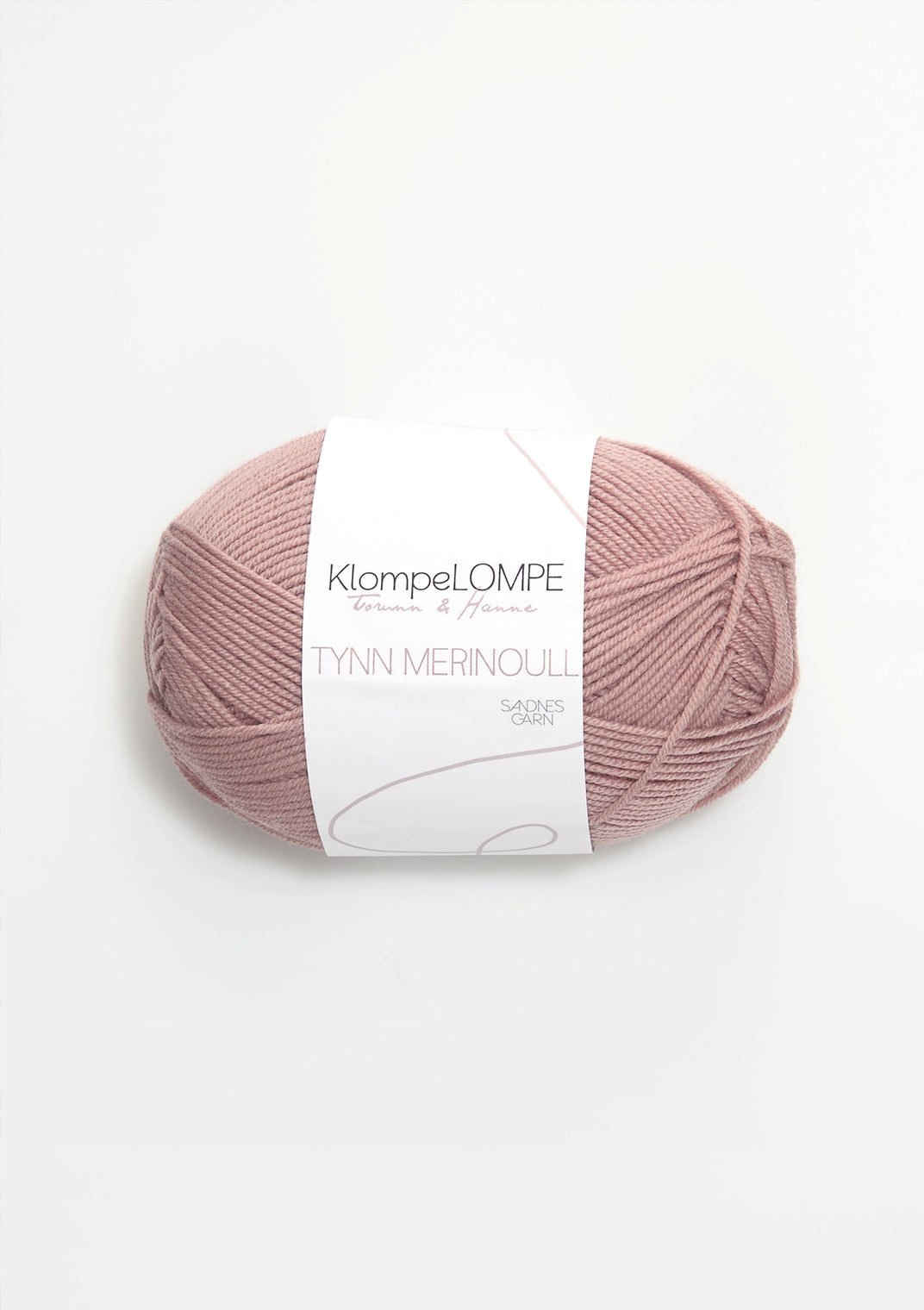 Tunn Merinoull KlompeLompe - 4032 Puderrosa
