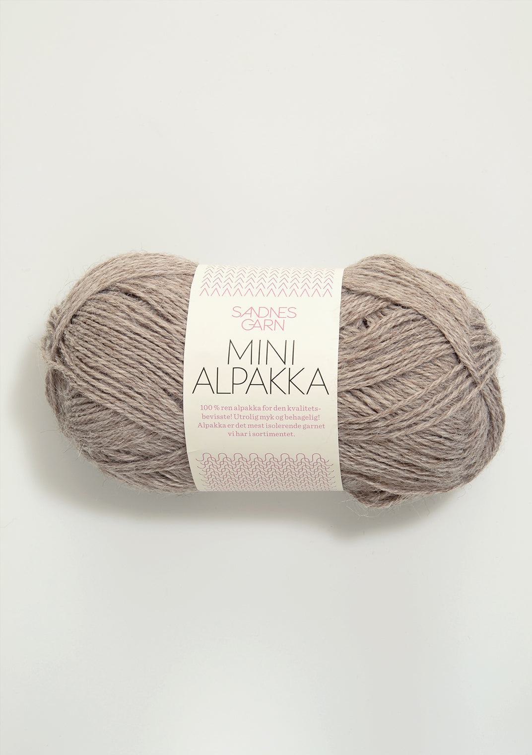 Mini Alpakka - 2650 Gråbeige melerad