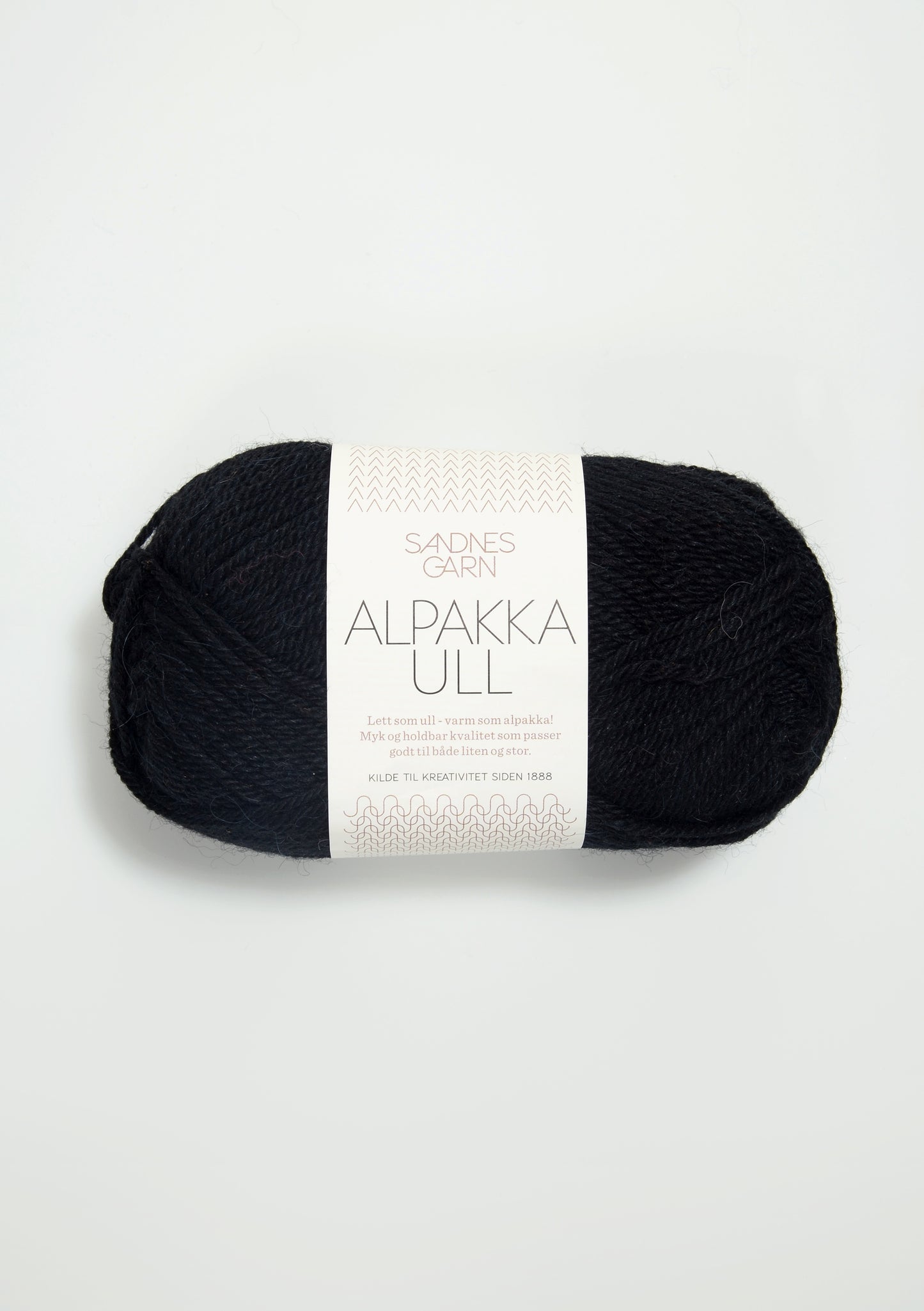 Alpakka Ull - 1099 Svart
