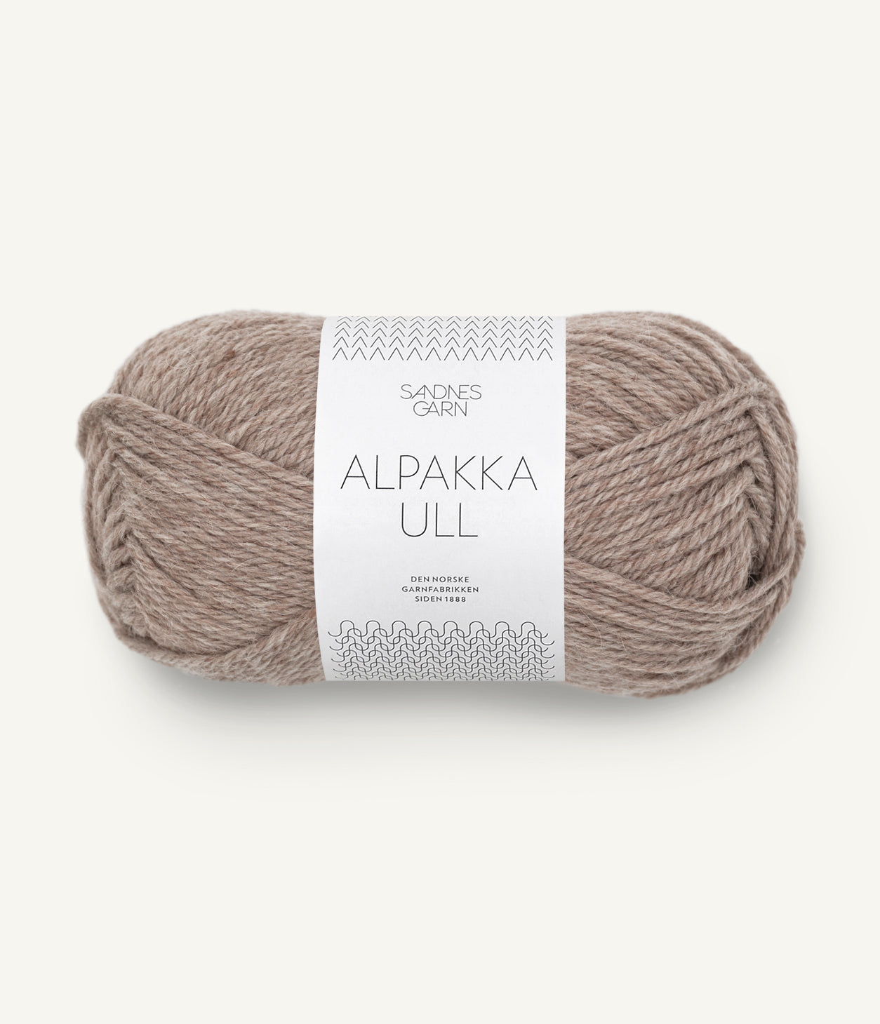 Alpakka Ull - 2650 Beige melerad
