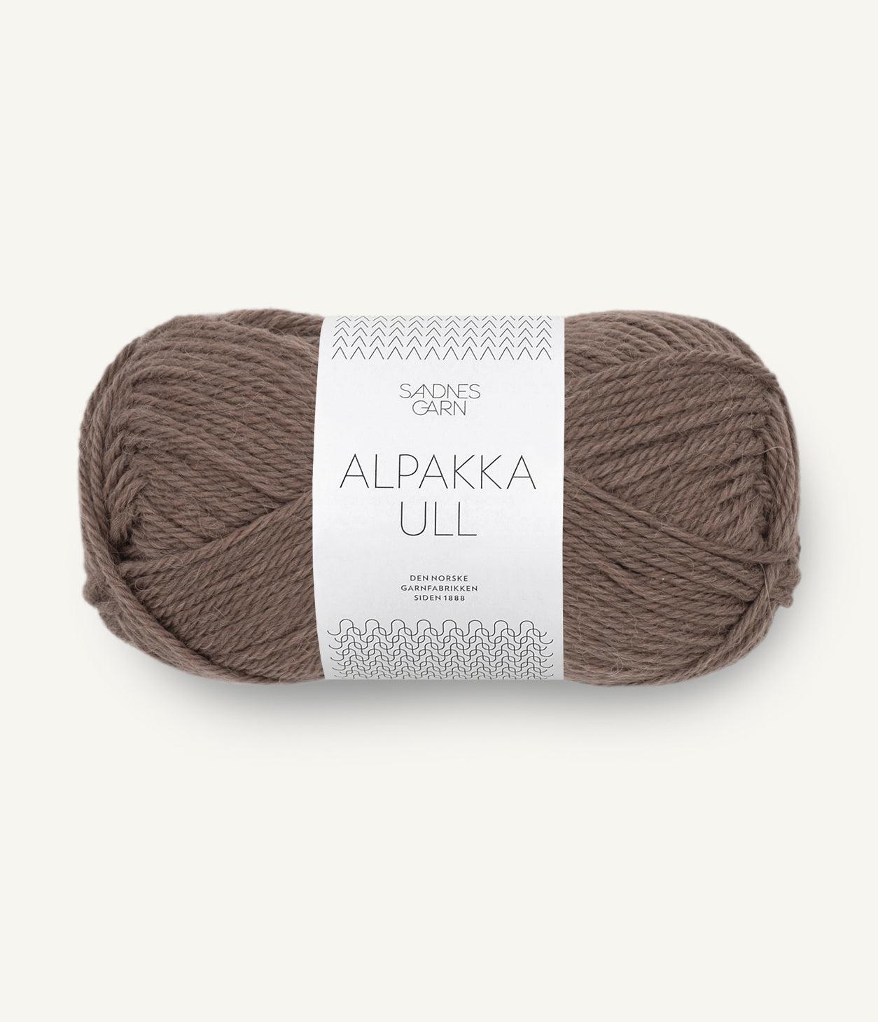 Alpakka Ull - 3161 Mellanbrun