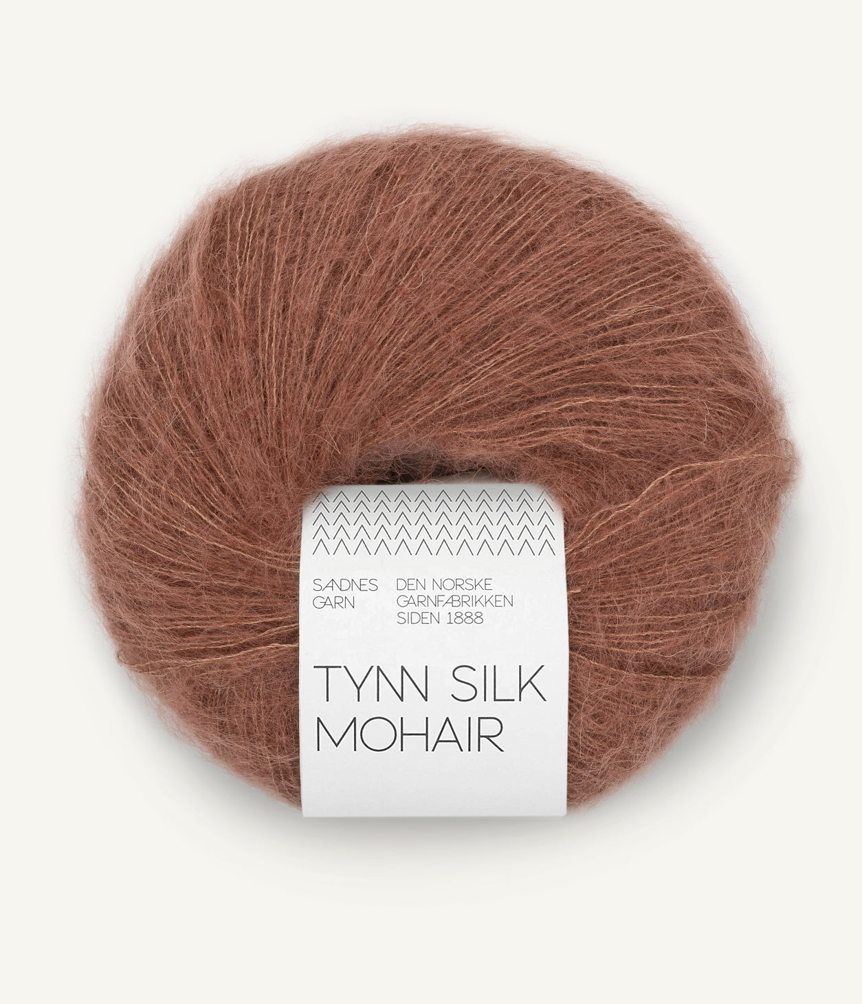 Tunn Silk Mohair - 3052 Pecan Brown