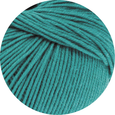 Cool Wool Melange - 110 Turkos/petrol melerad - UTGÅTT REA
