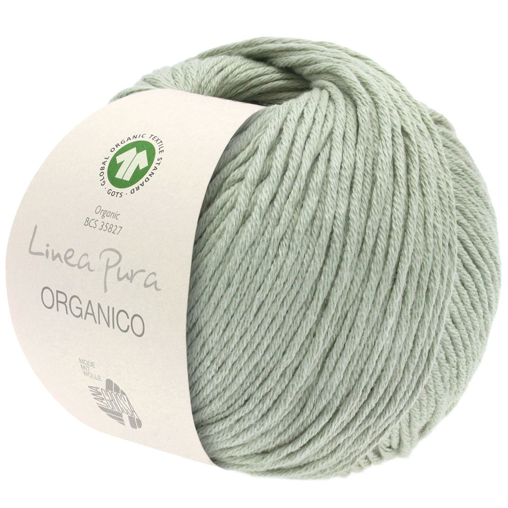 Organico GOTS ICEA - 089 Grågrön