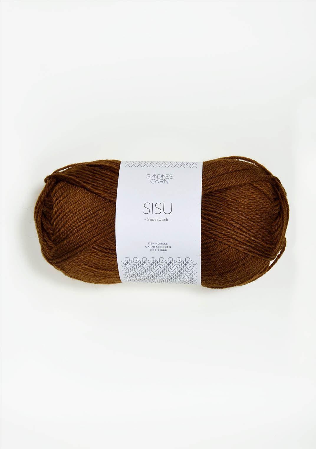 Sisu superwash - 2564 Gyllenbrun