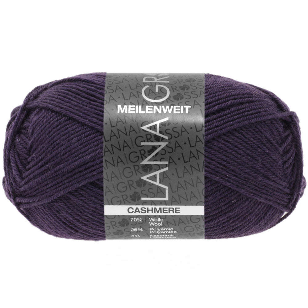 Meilenweit 50 Cashmere - 39 Aubergine - UTGÅTT