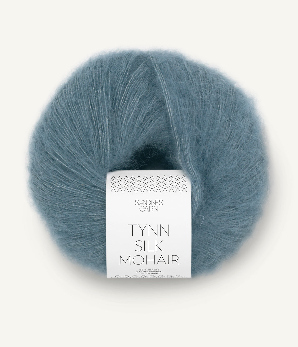 Tunn Silk Mohair - 6552 Isblå - UTGÅTT