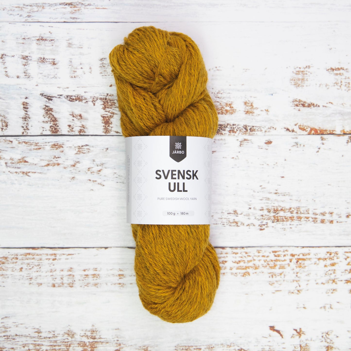 Svensk Ull 3 tr 100 g - 007 Buttercup Yellow