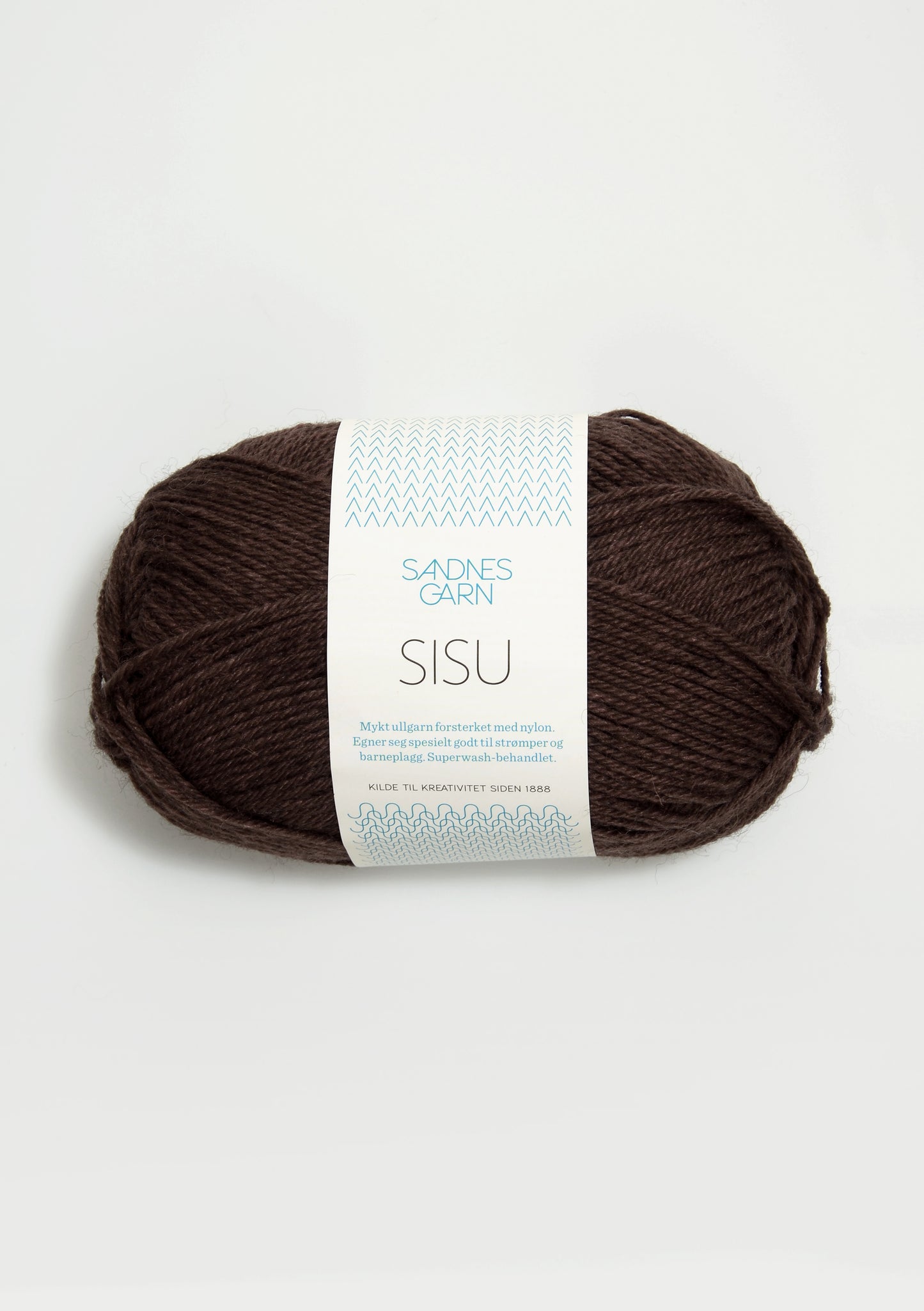 Sisu superwash - 3082 Brun