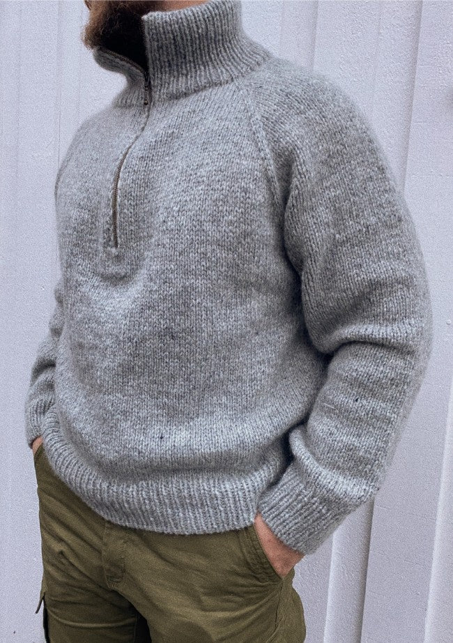 Zipper Sweater Man