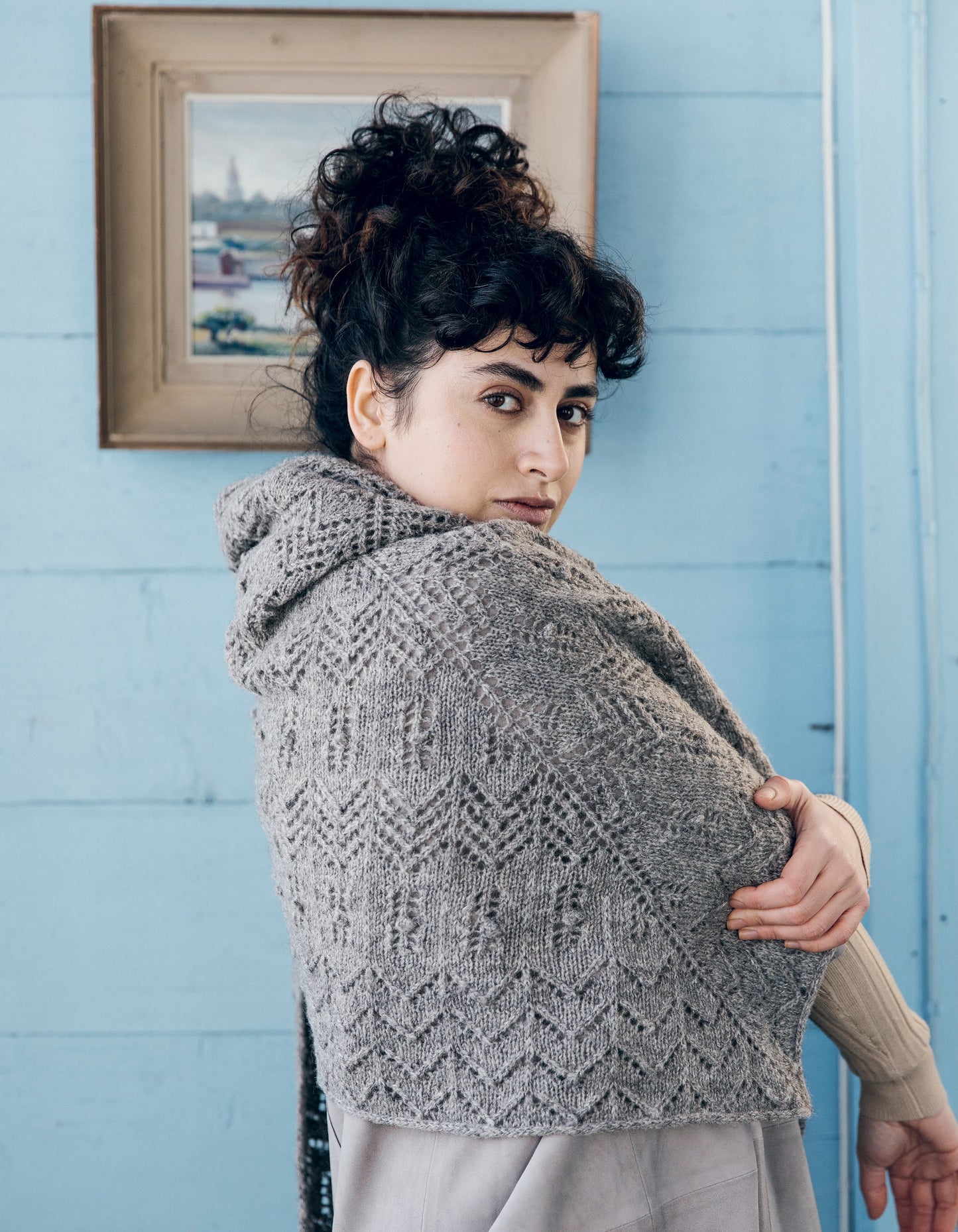 Laine 52 Weeks of shawls