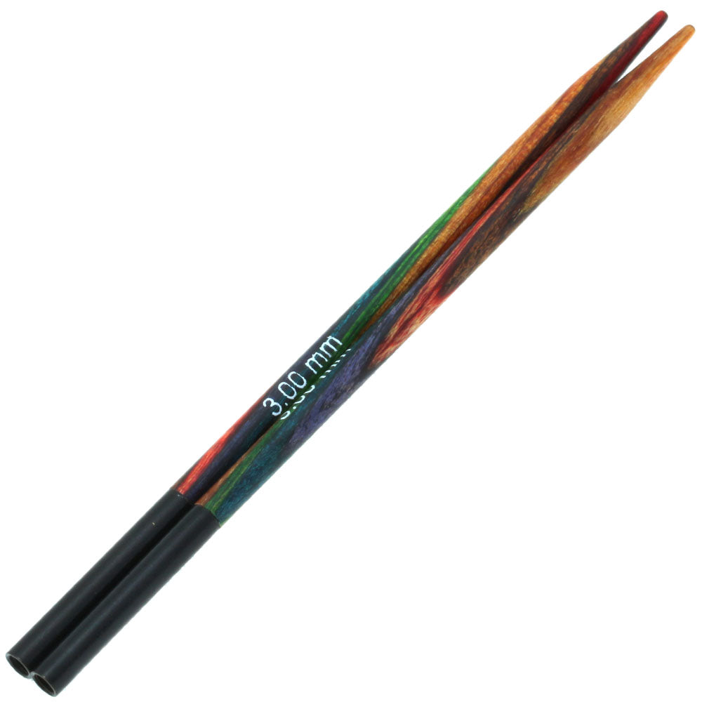 Stickspetsar KnitPro trä - Korta 3.0 mm