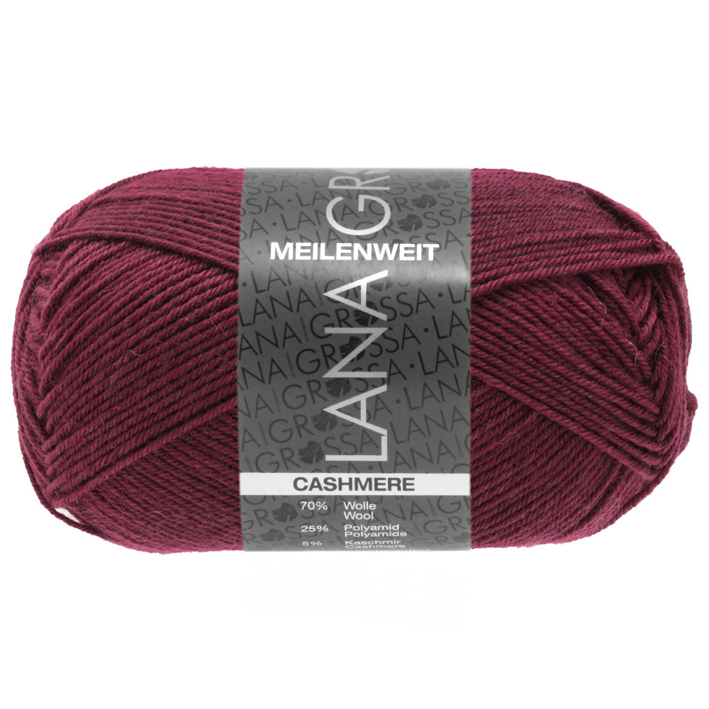 Meilenweit 50 Cashmere - 44 Bordeaux