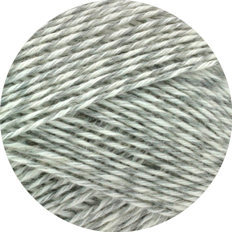 Meilenweit 6-F 150 Mouliné - Ljusgrå/Vit