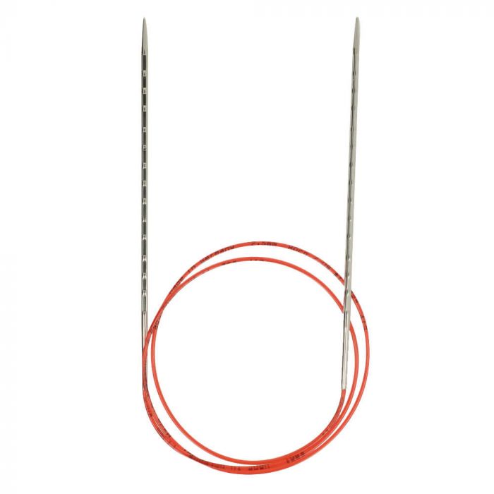 Rundsticka Addi Novel Fyrkantig Lace - 60 cm, 3.5 mm