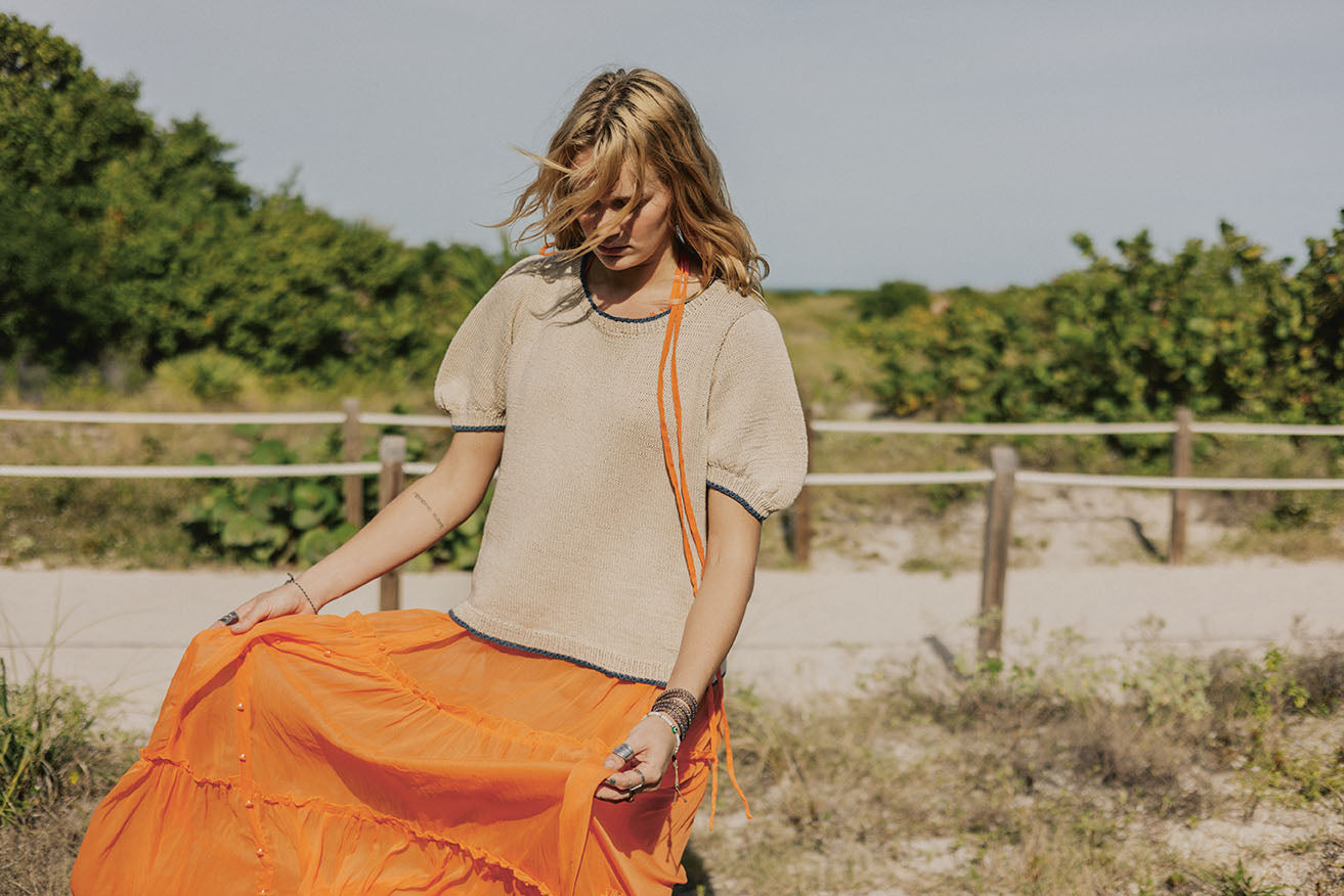 Sandnes 2305 - Sommar dam sv.