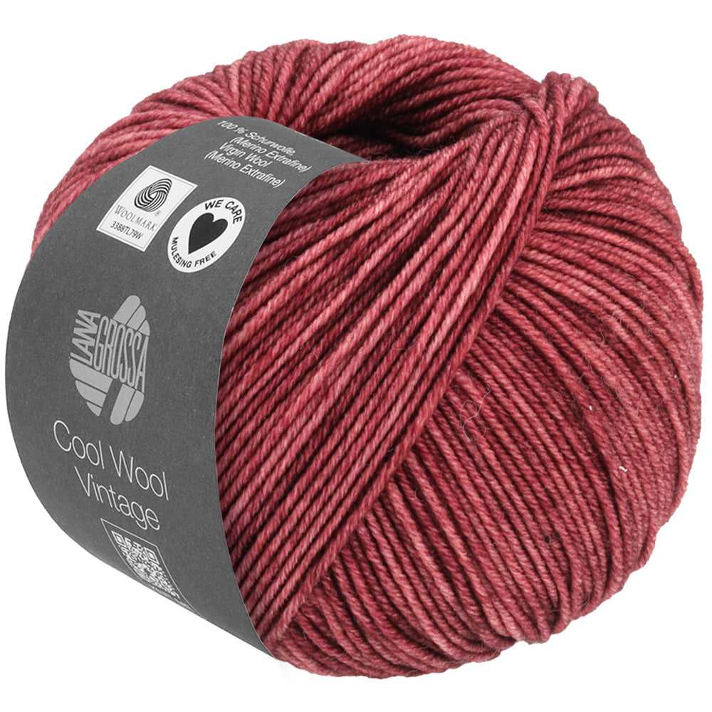 Cool Wool Vintage - 7364 Burgund - UTGÅTT