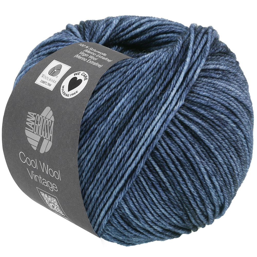 Cool Wool Vintage - 7366 Mörkblå