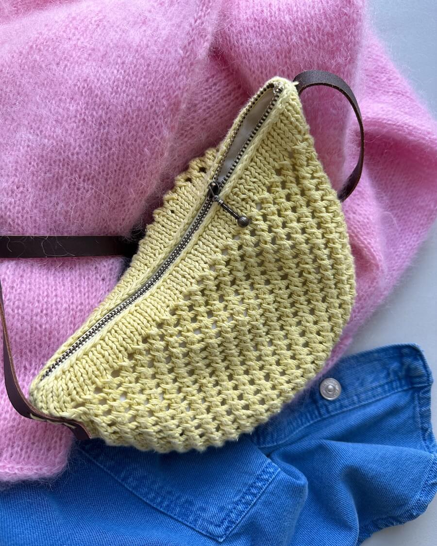 PetiteKnit Blixtlås 23 cm - Lemon Mousse