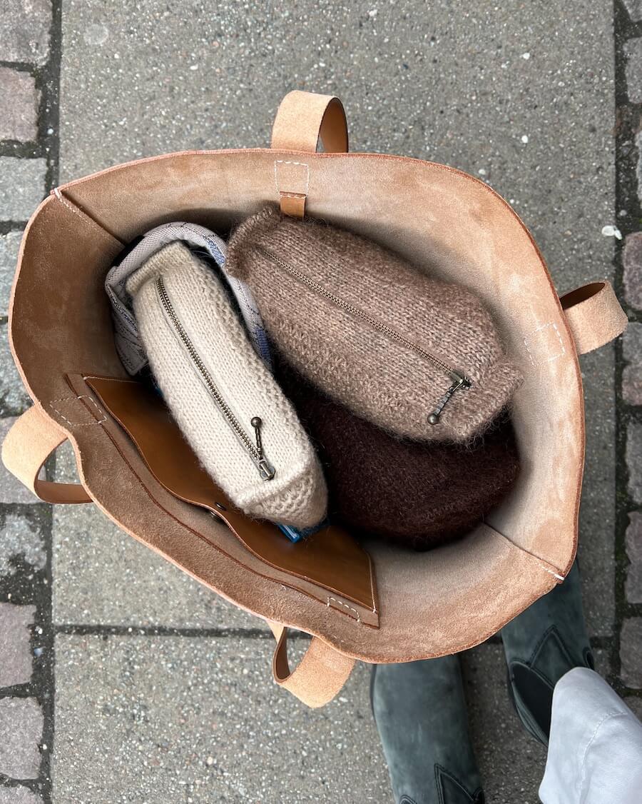 PetiteKnit Blixtlås 17 cm - Hasselnöt