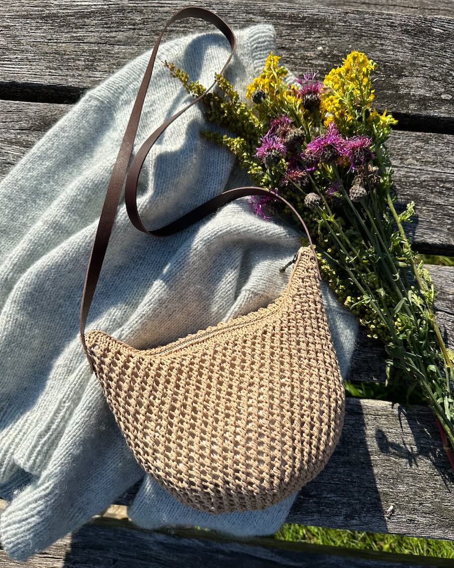 PetiteKnit Blixtlås 28 cm - Hasselnöt
