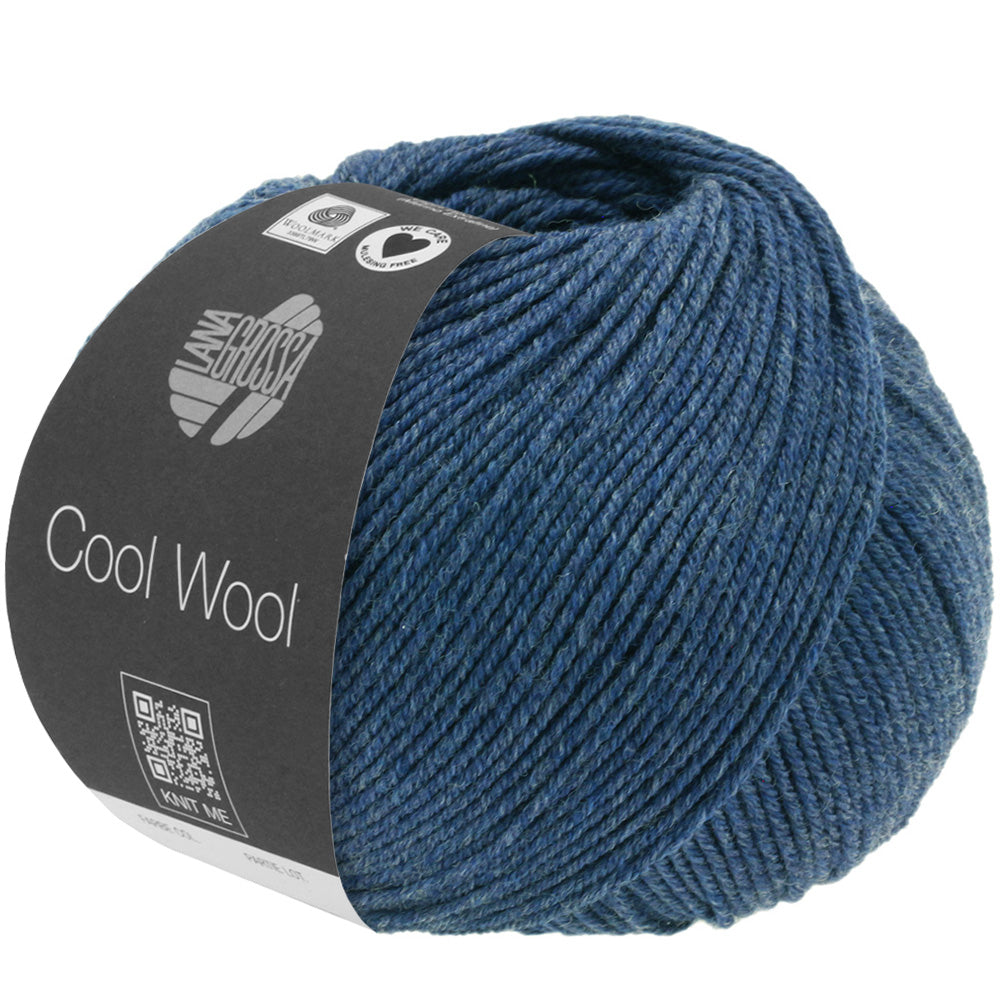 Cool Wool Melange (We Care) - 1490 Mörkblå melerad - UTGÅTT