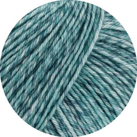 Vintage socks - 1003 Mint/gråblå/jeans/petrol mel.