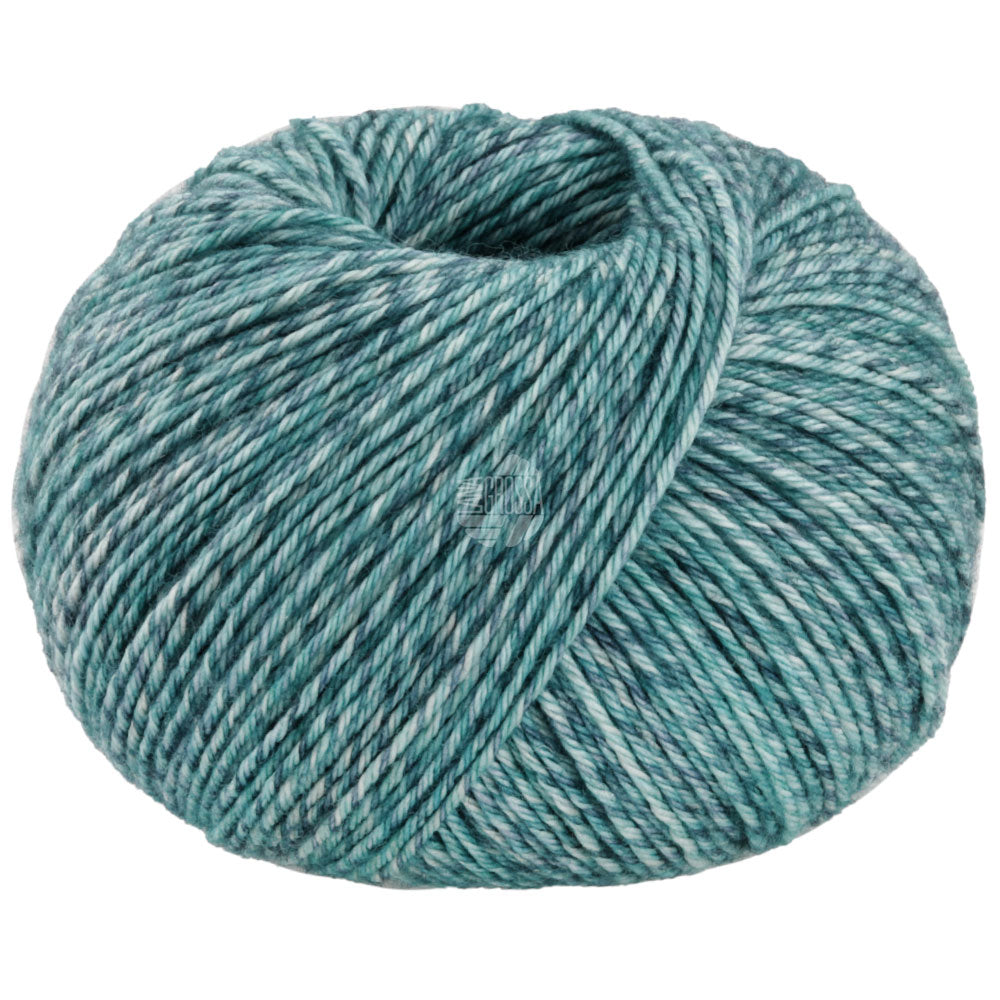 Vintage socks - 1003 Mint/gråblå/jeans/petrol mel.