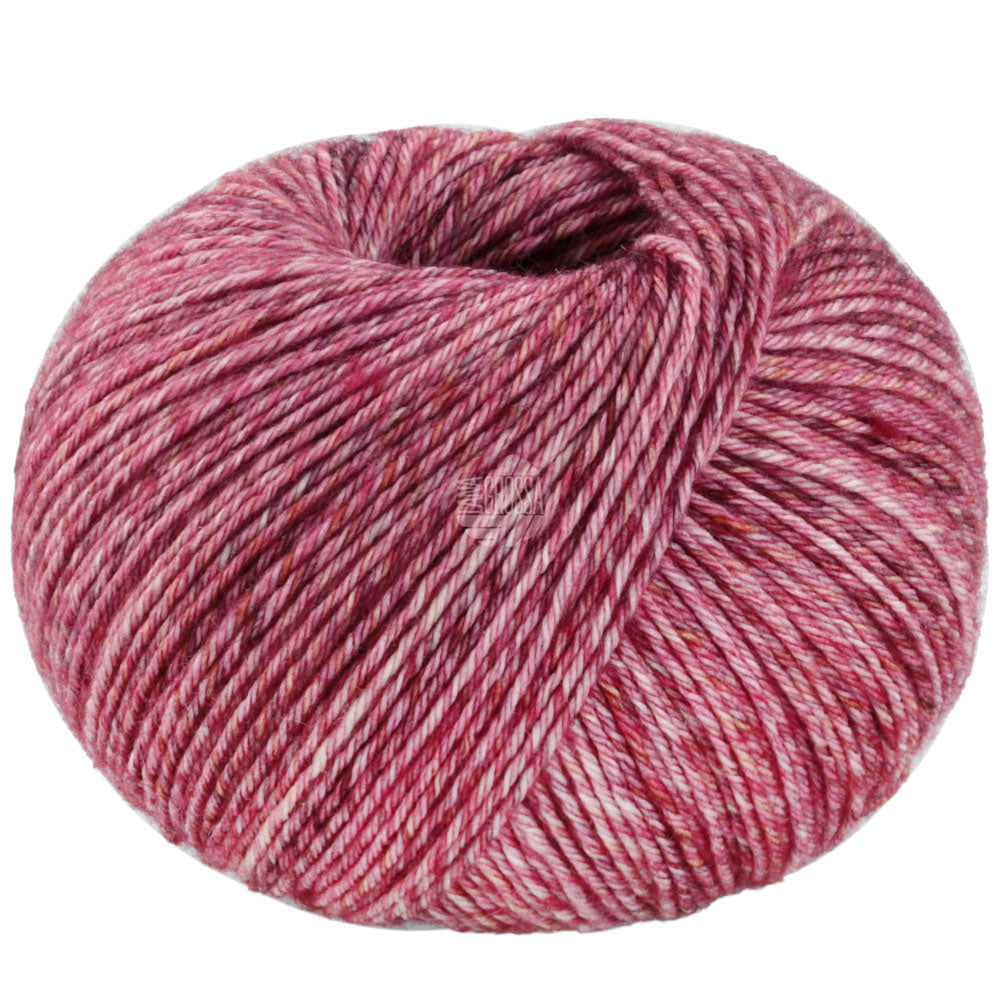 Vintage socks - 1009 Gammelrosa/röd/bordeaux mel.