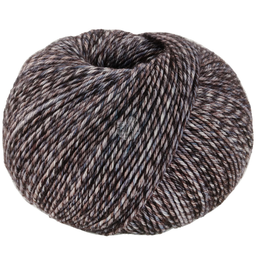 Vintage socks - 1010 Gråbrun/mörkgrå/gråbrun mel.