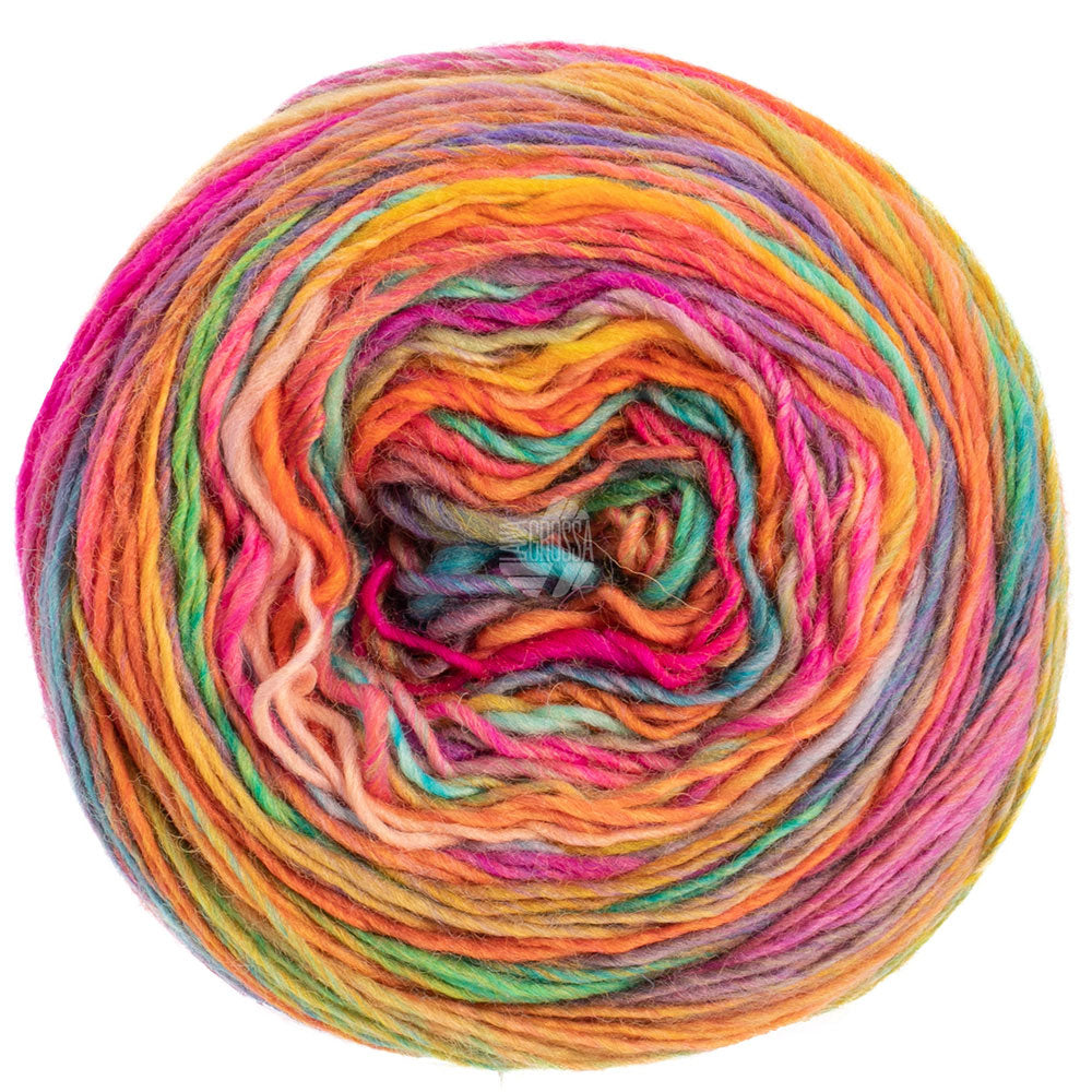 Colorissimo - 205 Oliv/Gul/Orange/Blåviolett/Grålila/Ljusgrön/Turkos/Rosa/Fuchia/Vinröd - UTGÅTT