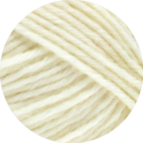 Meilenweit 8-tr 150 Uni/Melange - 9560 råvit