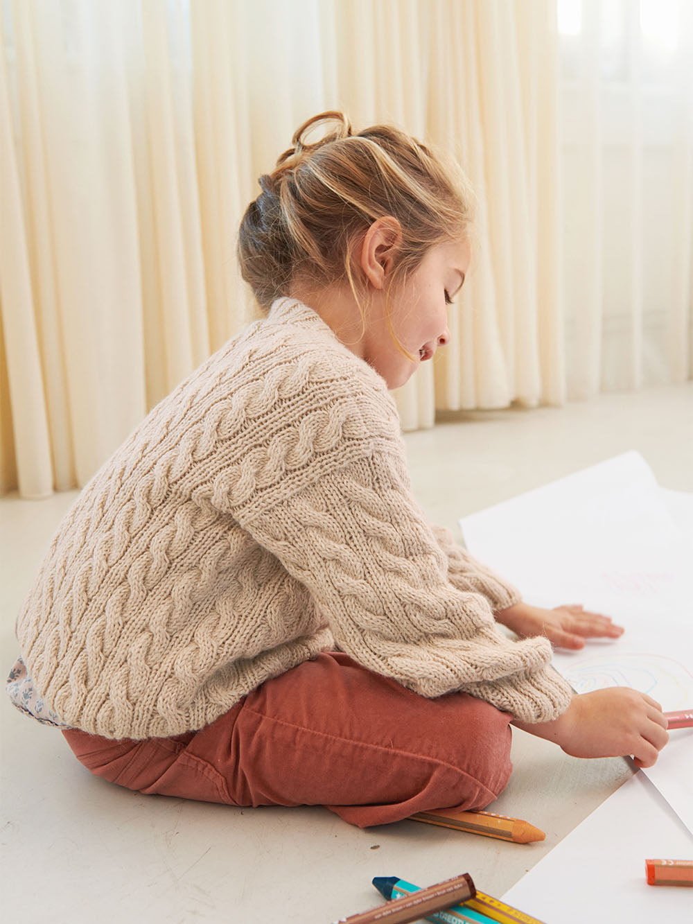 Sandnes 2401-1A - Bonnie sweater junior