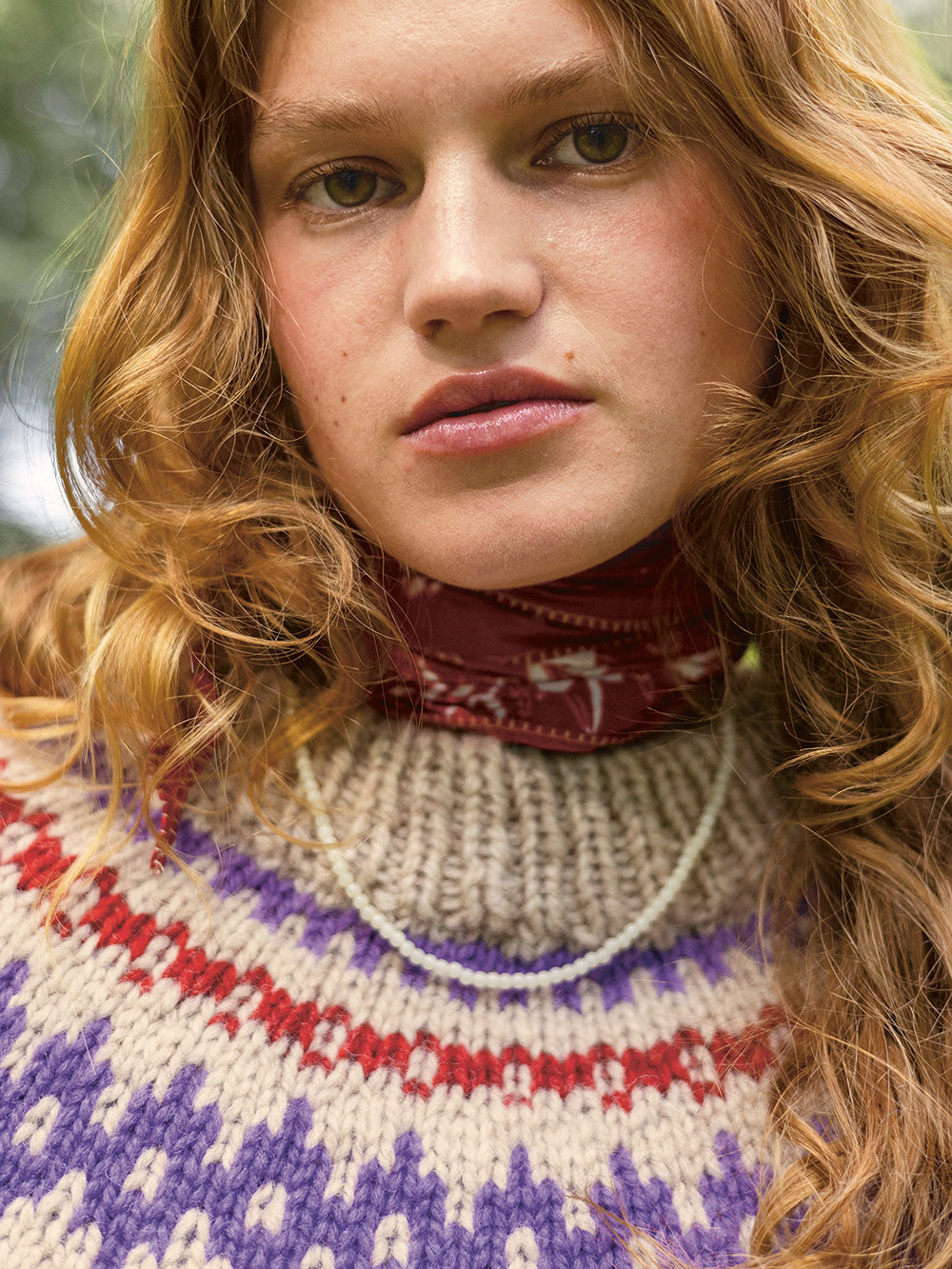 Sandnes 2410-7 Polar Light Damegenser