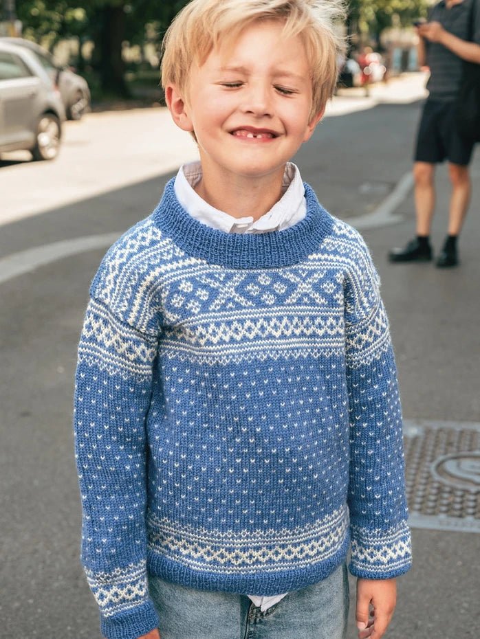 2509 - 4 a&b Setesdal Genser junior - Butik Maglia