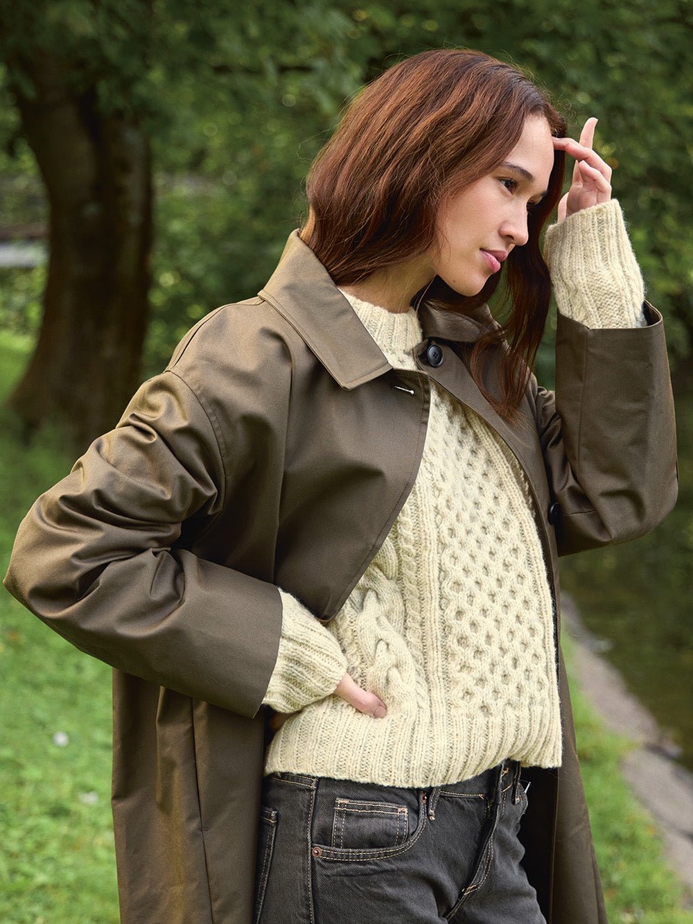 2513 - 4 Wilbur Cable Sweater - Butik Maglia