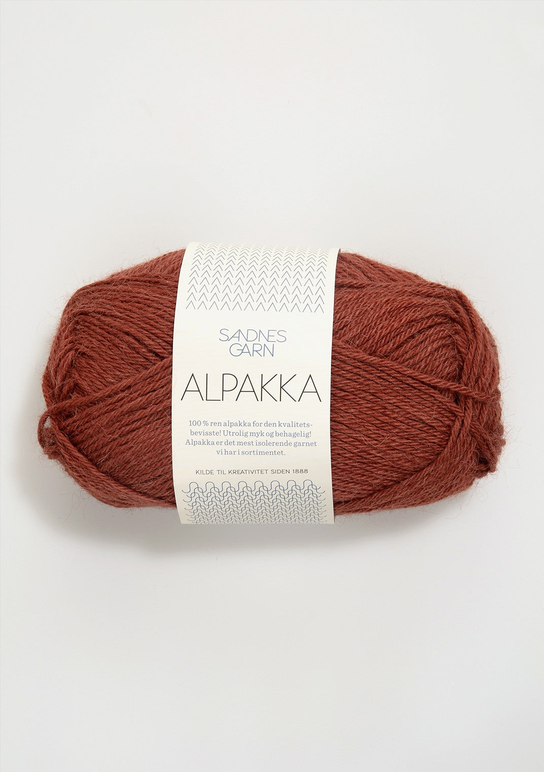Alpakka - 3355 Bränd orange - UTGÅTT