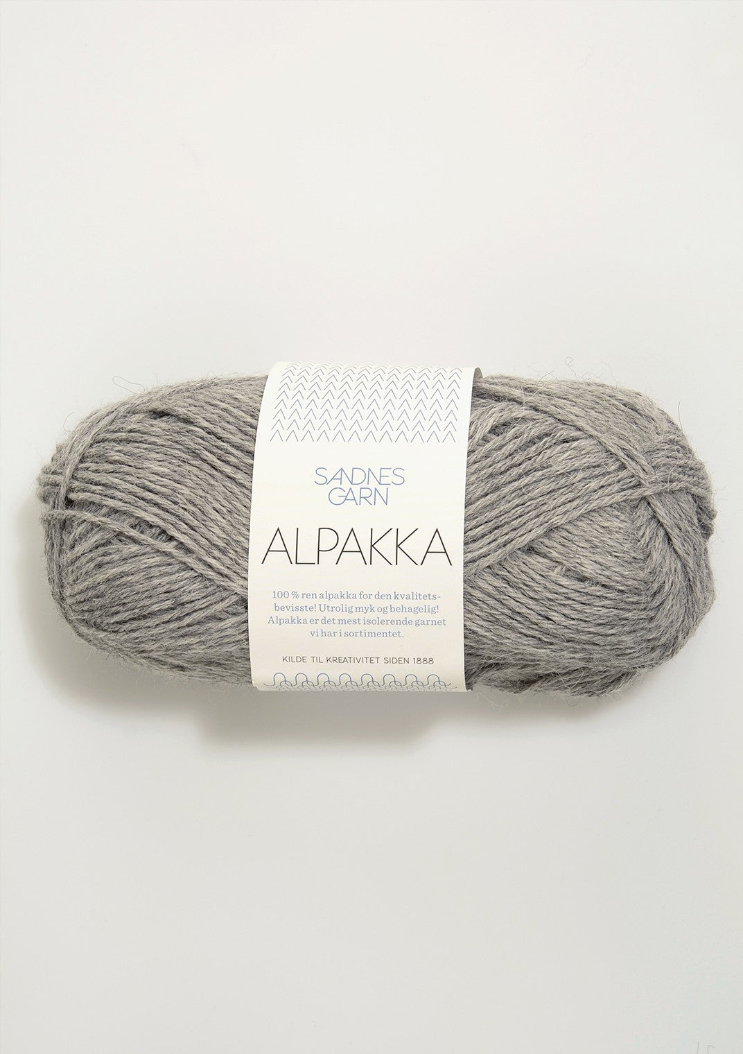 Alpakka - 1042 Grå melerad