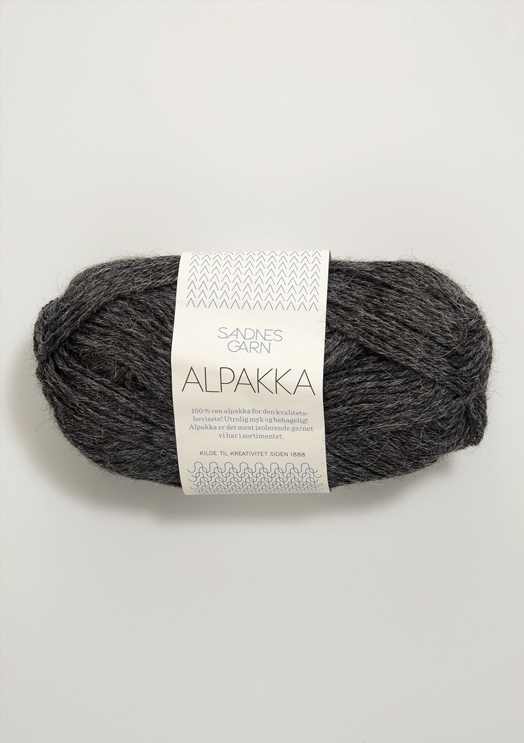 Alpakka - 1053 Mörkgrå melerad