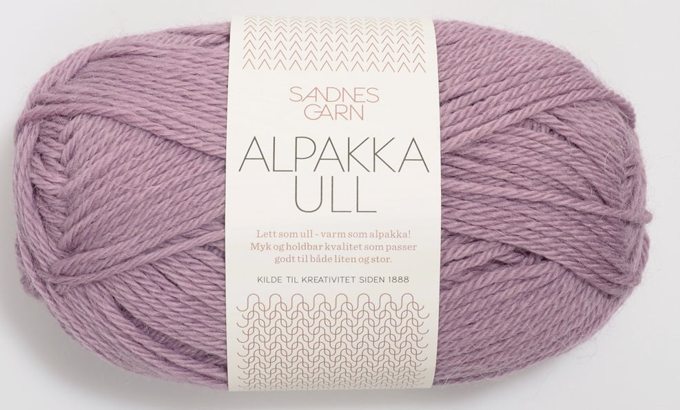 Alpakka Ull - 4622 Ljus ljung UTGÅTT