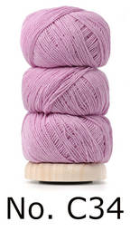Geilsk Bomull och ull - C34 Pink