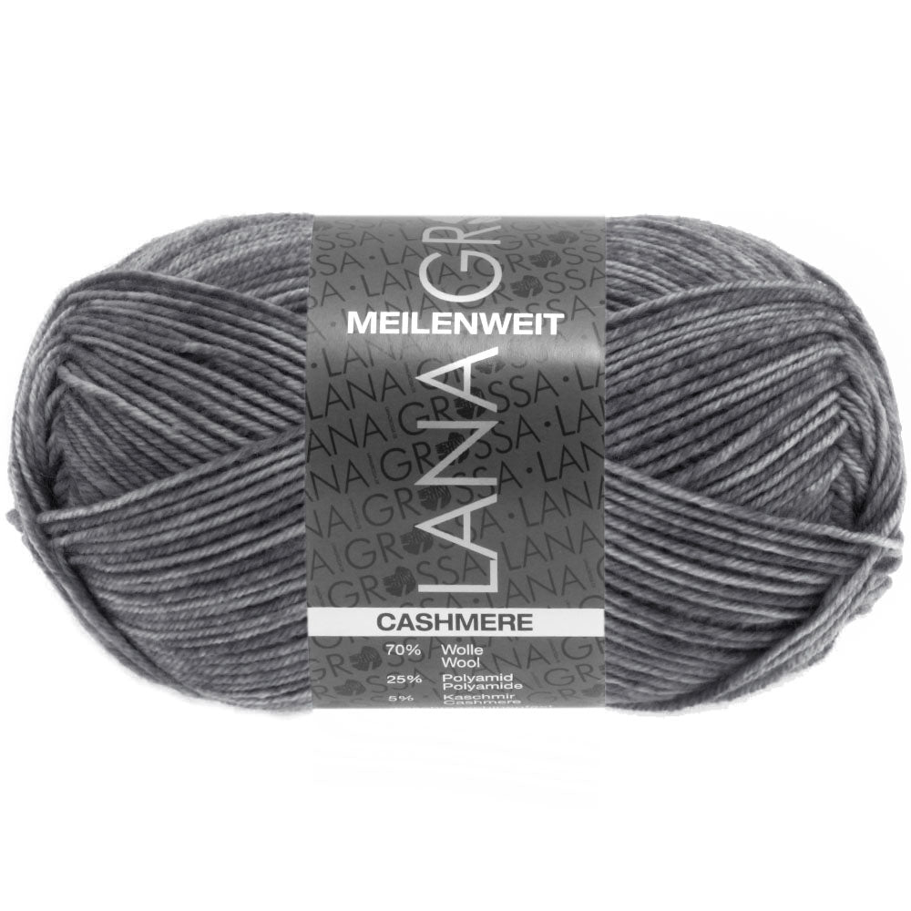 Meilenweit 50 Cashmere - 07 Mörk grå