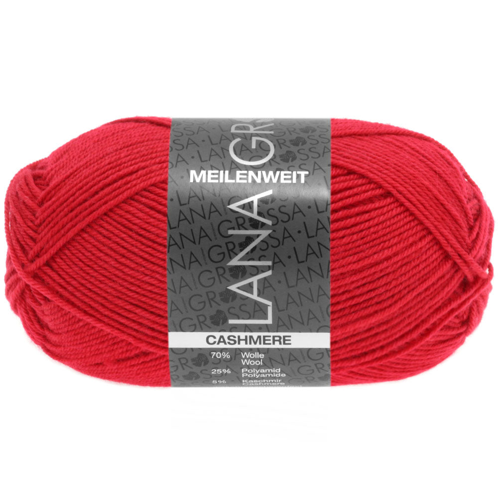Meilenweit 50 Cashmere - 06 Röd