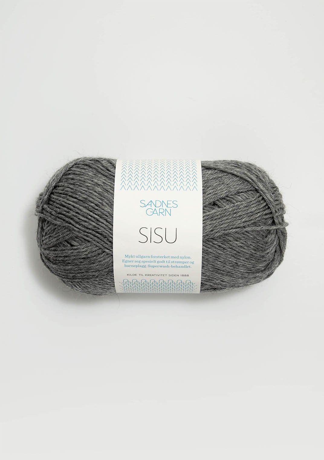 Sisu superwash - 1042 Gråmelerad