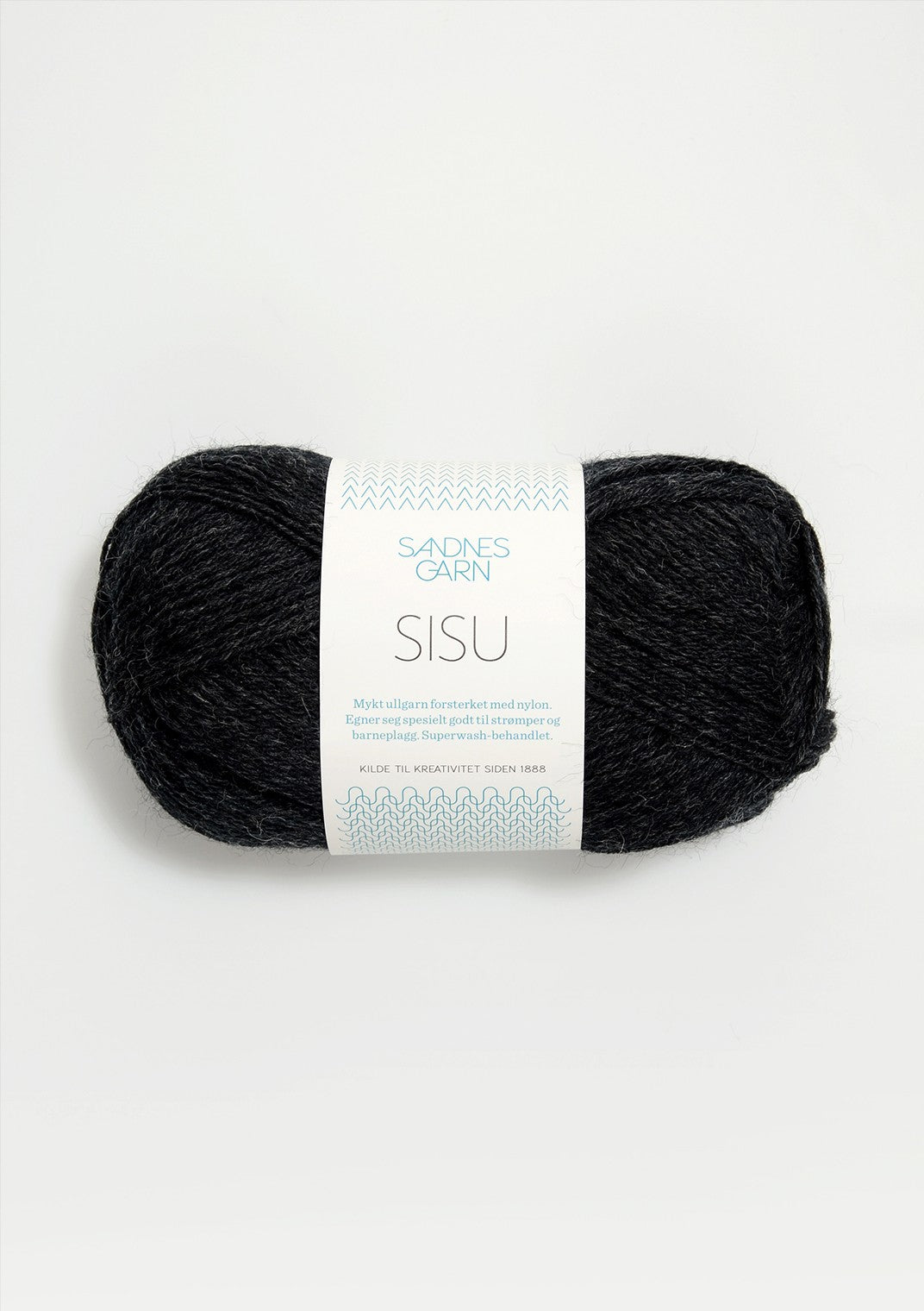 Sisu superwash - 1088 Koksgrå
