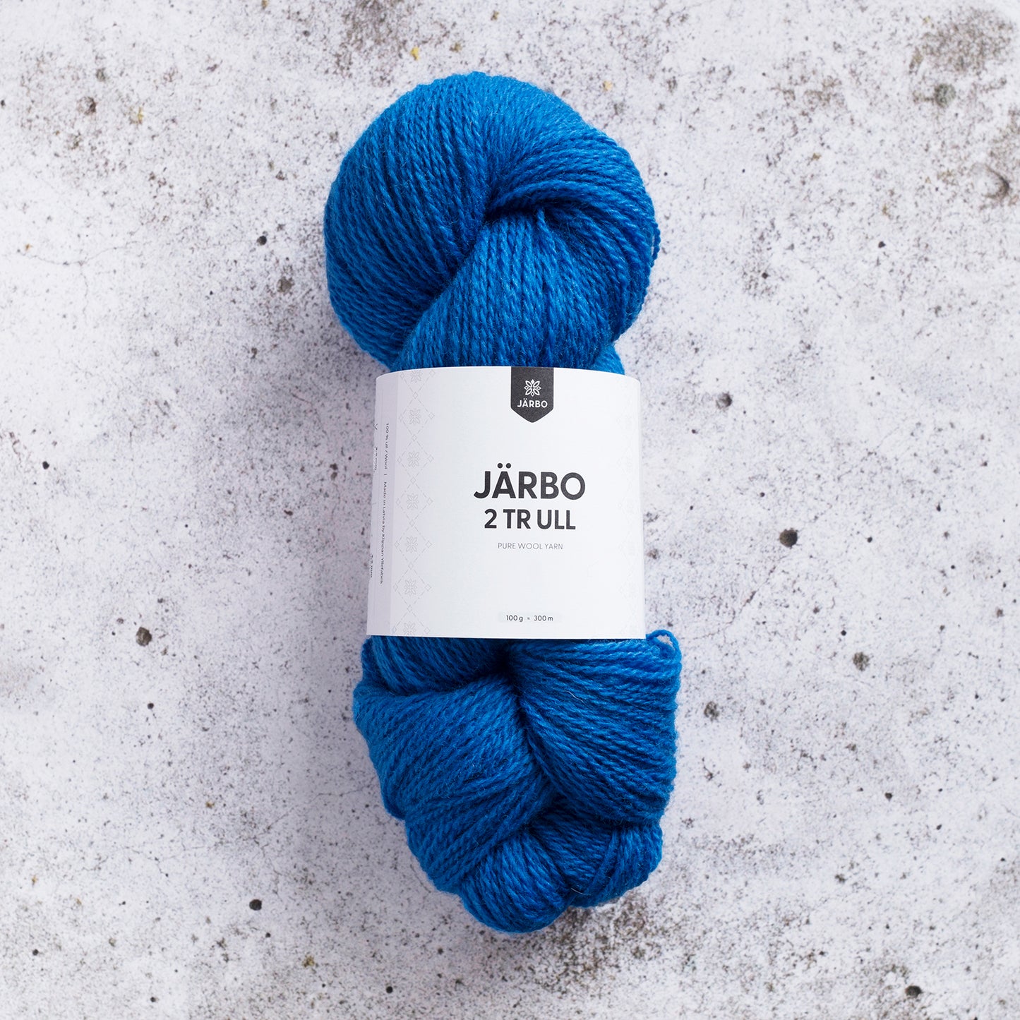 Järbo 2tr Ull 100 g - 132 Electric blue
