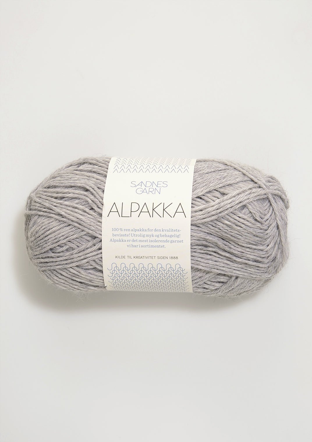 Alpakka - 1032 Ljus gråmelerad - Butik Maglia