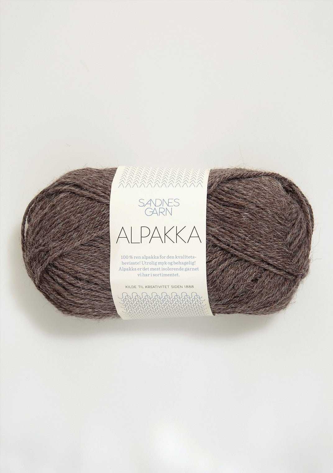 Alpakka - 2652 Mellanbrun melerad - Butik Maglia