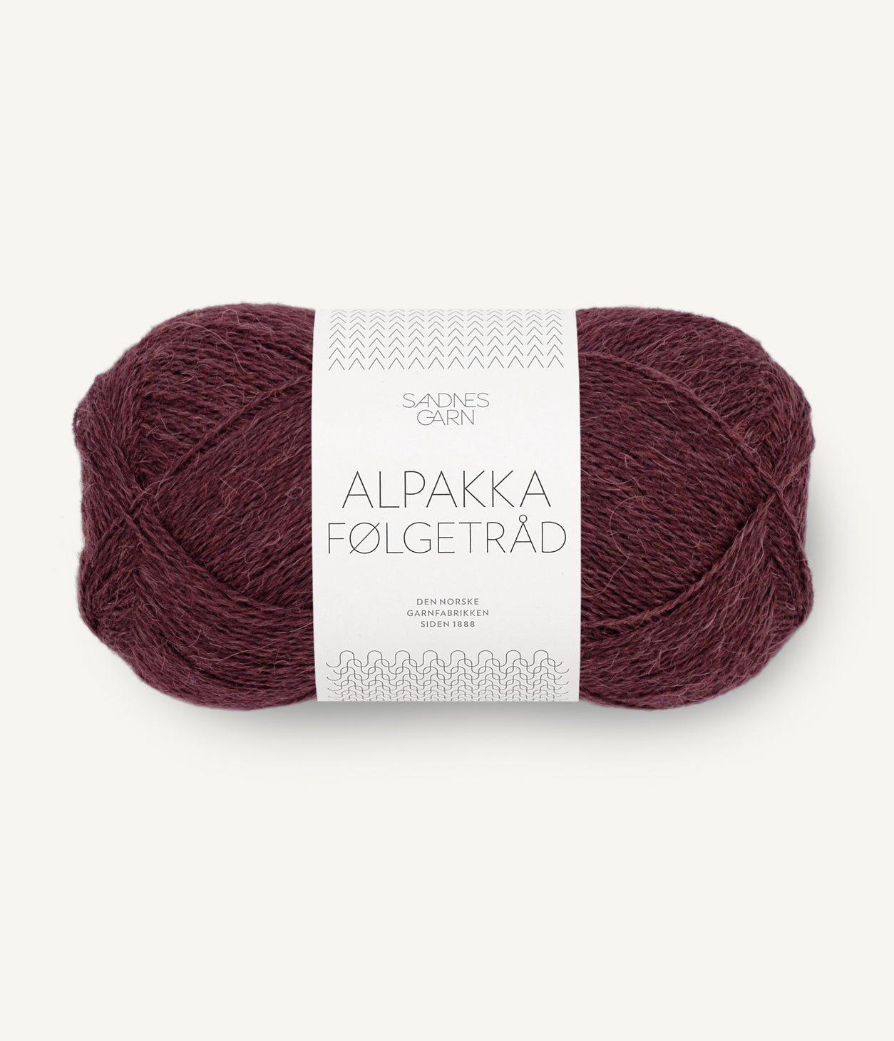 Alpakka Fölgetråd - 4372 Burgundy - Butik Maglia