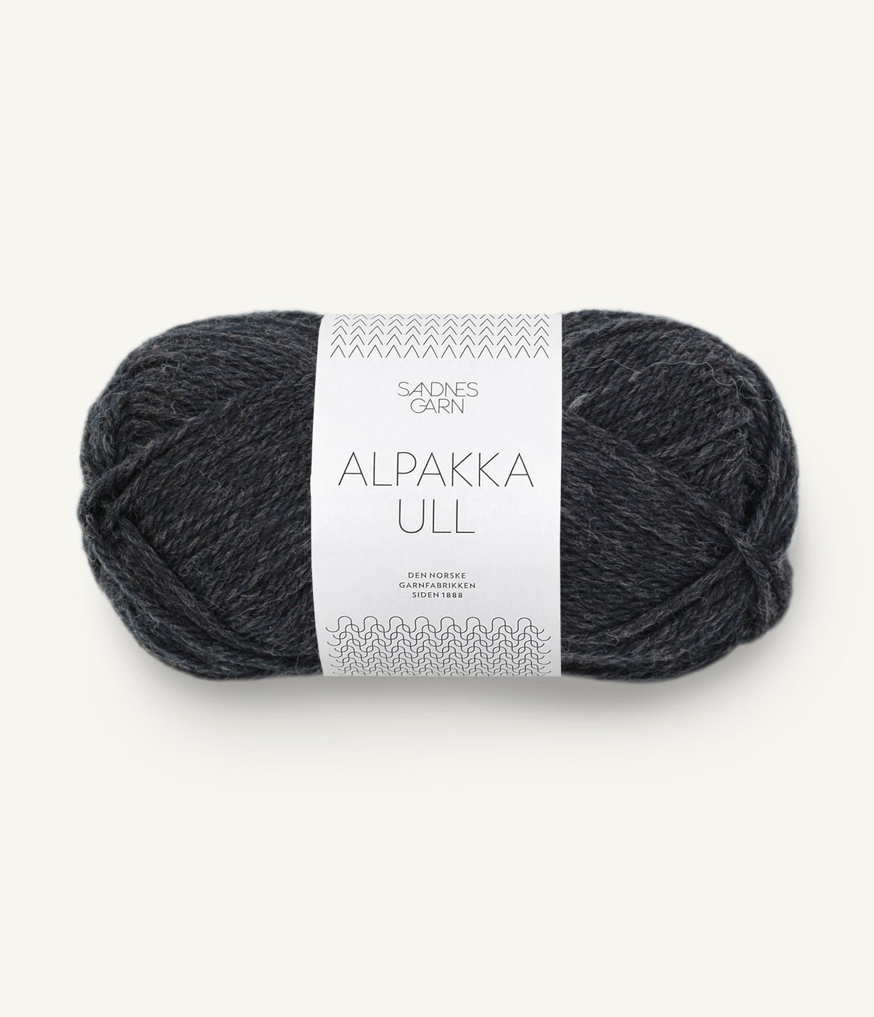 Alpakka Ull - 1088 Koksgrå melerad - Butik Maglia